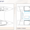 Nautitech 46 Open Layouts