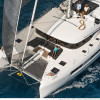 Lagoon 50 Bow and Flybridge