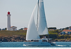 Lagoon 450F Under Sail